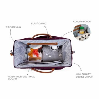 Childhome - Mommy Bag - Aubergine