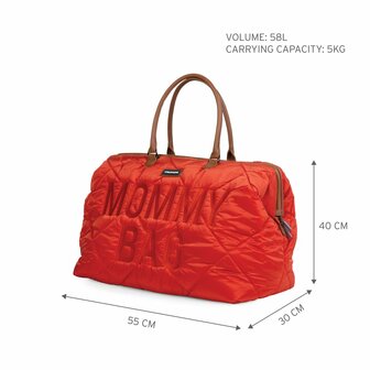 Childhome - Mommy Bag - Gewatteerd - Rood