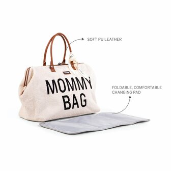 Childhome - Mommy Bag - Teddy - Ecru