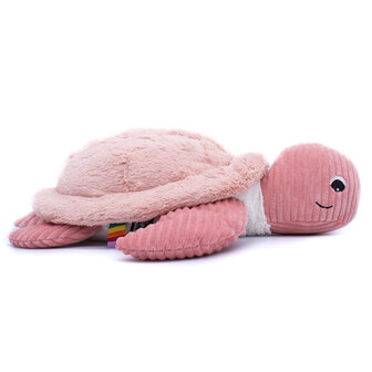 Les Déglingos - Ptipotos - Mamaschildpad met baby - Roze