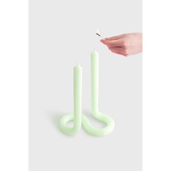 54 Celsius - Lex Pott Candle - Twist - GREEN MINT