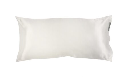 Verleden Ver weg vraag naar Beauty Pillow® Original - Satijnen Kussensloop - Pearl - 80x40 (Duitse maat)  - huvama