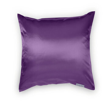 Beauty Pillow® Original - Satijnen Kussensloop - Aubergine - 80x80 (Duitse maat)