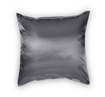 mengen zo ziel Beauty Pillow® Original - Satijnen Kussensloop - Antracite - 80x80 (Duitse maat) - huvama mengen zo ziel Beauty Pillow® Original - Satijnen Kussensloop - Antracite - 80x80 (Duitse maat) - huvama