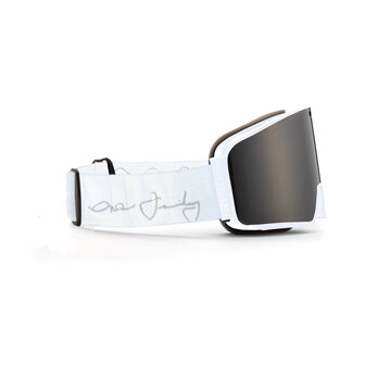 Skibril - BOB WHITE LINE - 1 Jaar garantie op verlies, diefstal & beschadiging - Snowboardbril - Goggle