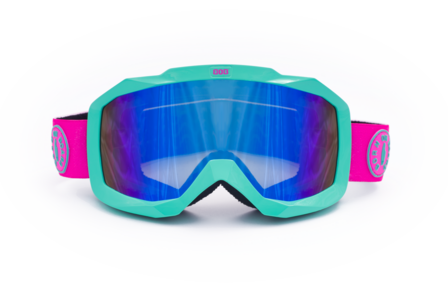 Skibril - BUBBLE MINT - 1 Jaar garantie op verlies, diefstal &amp; beschadiging - Snowboardbril - Goggle