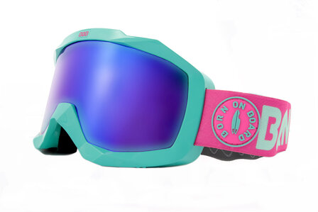 Skibril - BUBBLE MINT - 1 Jaar garantie op verlies, diefstal &amp; beschadiging - Snowboardbril - Goggle