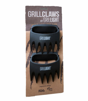 Grillclaws by Grillight - Robuuste Vleesklauwen &ndash; Meat Claws &ndash; Pulled Pork Klauwen - Vlees klauwen