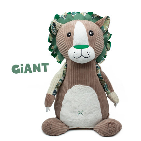 GIANT PLUSH JELEKROS THE LION - Les Déglingos