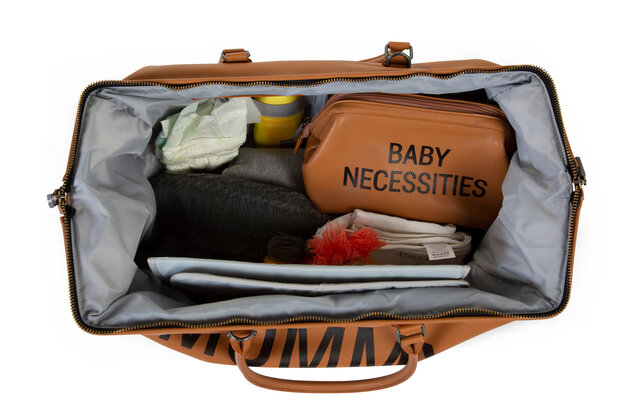 Childhome - Mommy Bag - Lederlook - Bruin