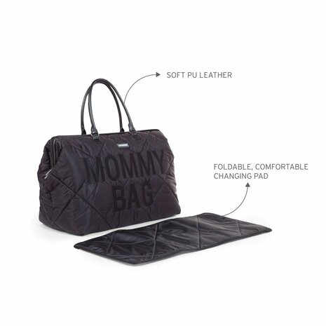 Childhome - Mommy Bag - Gewatteerd - Zwart