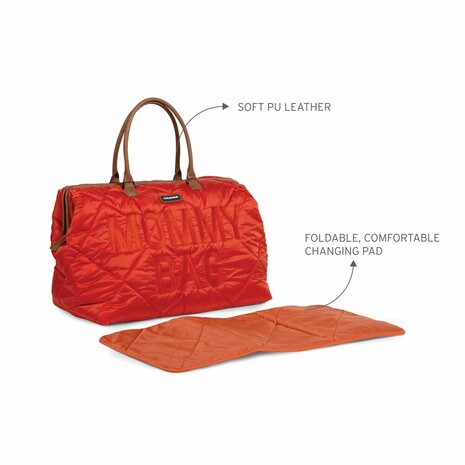 Childhome - Mommy Bag - Gewatteerd - Rood