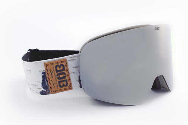 Skibril - Bob Earth Mirror Pro - 1 Jaar garantie op verlies, diefstal & beschadiging - Snowboardbril - Goggle