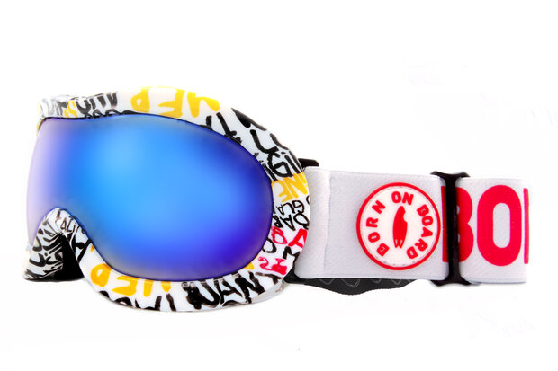 Kinder Skibril - BUNT - 1 Jaar garantie op verlies, diefstal & beschadiging - Snowboardbril - Goggle