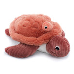 Les Déglingos - Ptipotos - Mamaschildpad met baby - Terracotta Les Déglingos - Ptipotos - Mamaschildpad met baby - Terracotta
