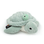 Les Déglingos - Ptipotos - Mamaschildpad met baby - Blauw Les Déglingos - Ptipotos - Mamaschildpad met baby - Blauw
