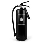 Nordic Flame Brandblusser - Poederblusser 6 kg - Zwart - Design Ontwerp Voor Extra Veiligheid - Scandinavisch Nordic Flame Brandblusser - Poederblusser 6 kg - Zwart - Design Ontwerp Voor Extra Veiligheid - Scandinavisch